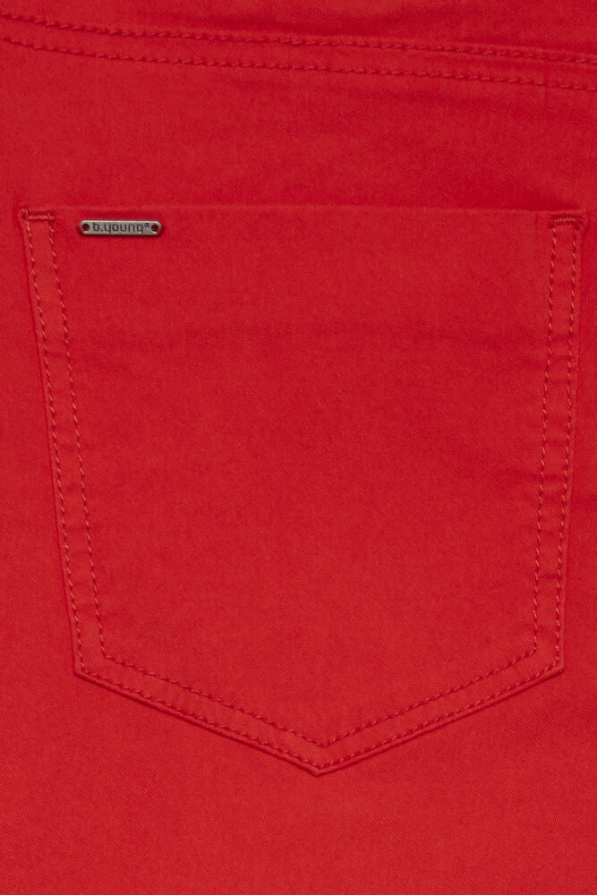 BYKEIRA Capri pants Spicy Orange