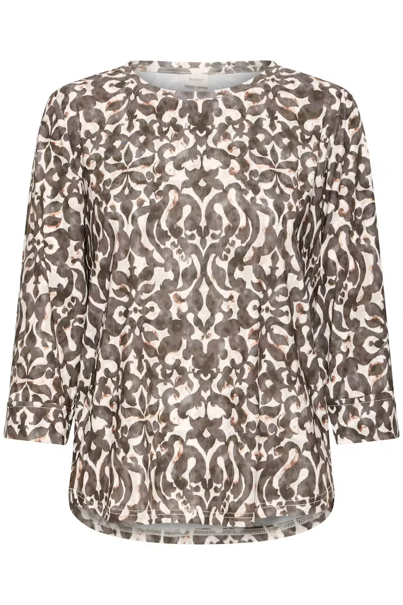 Frseen Tee 8 (Boho Bloom Smokey Olive)