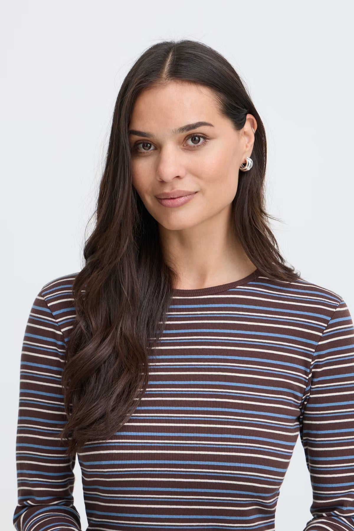 Bytone Long Sleeve T-Shirt (Java Stripe)