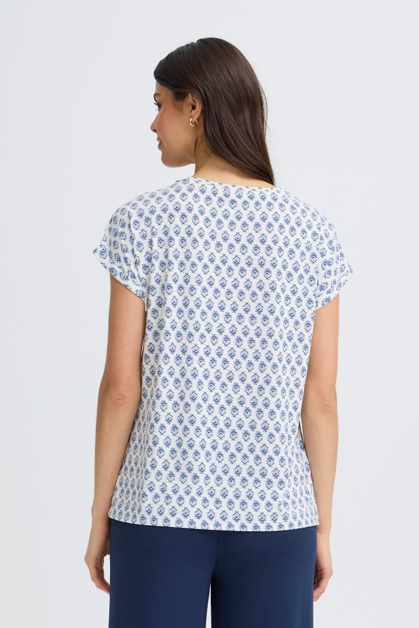 Frseen T-Shirt (Hydrangea Wild Loom / Blue)