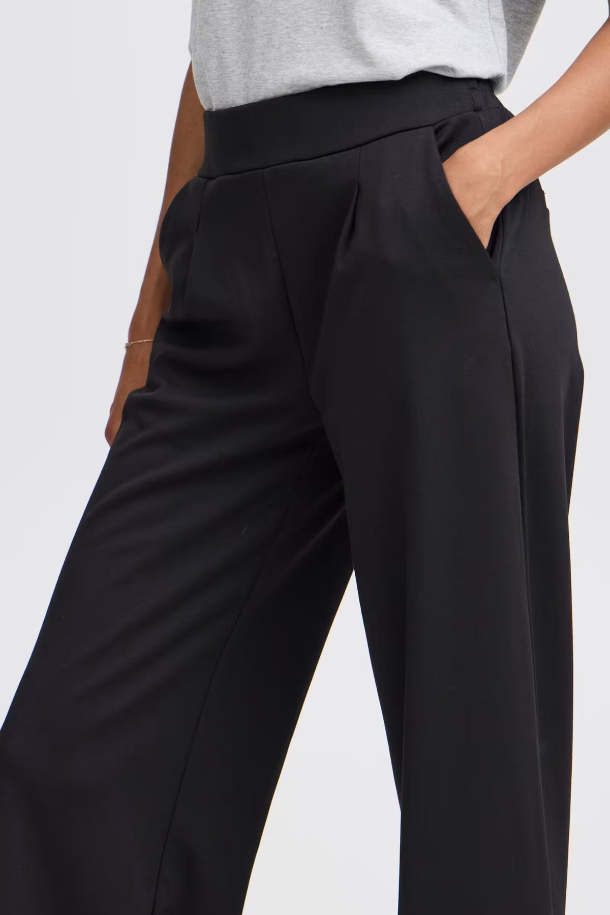 Byrizetta Wide Pants (Black)
