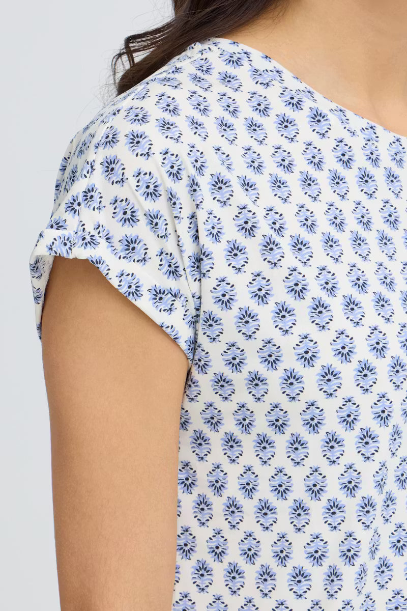 Frseen T-Shirt (Hydrangea Wild Loom / Blue)