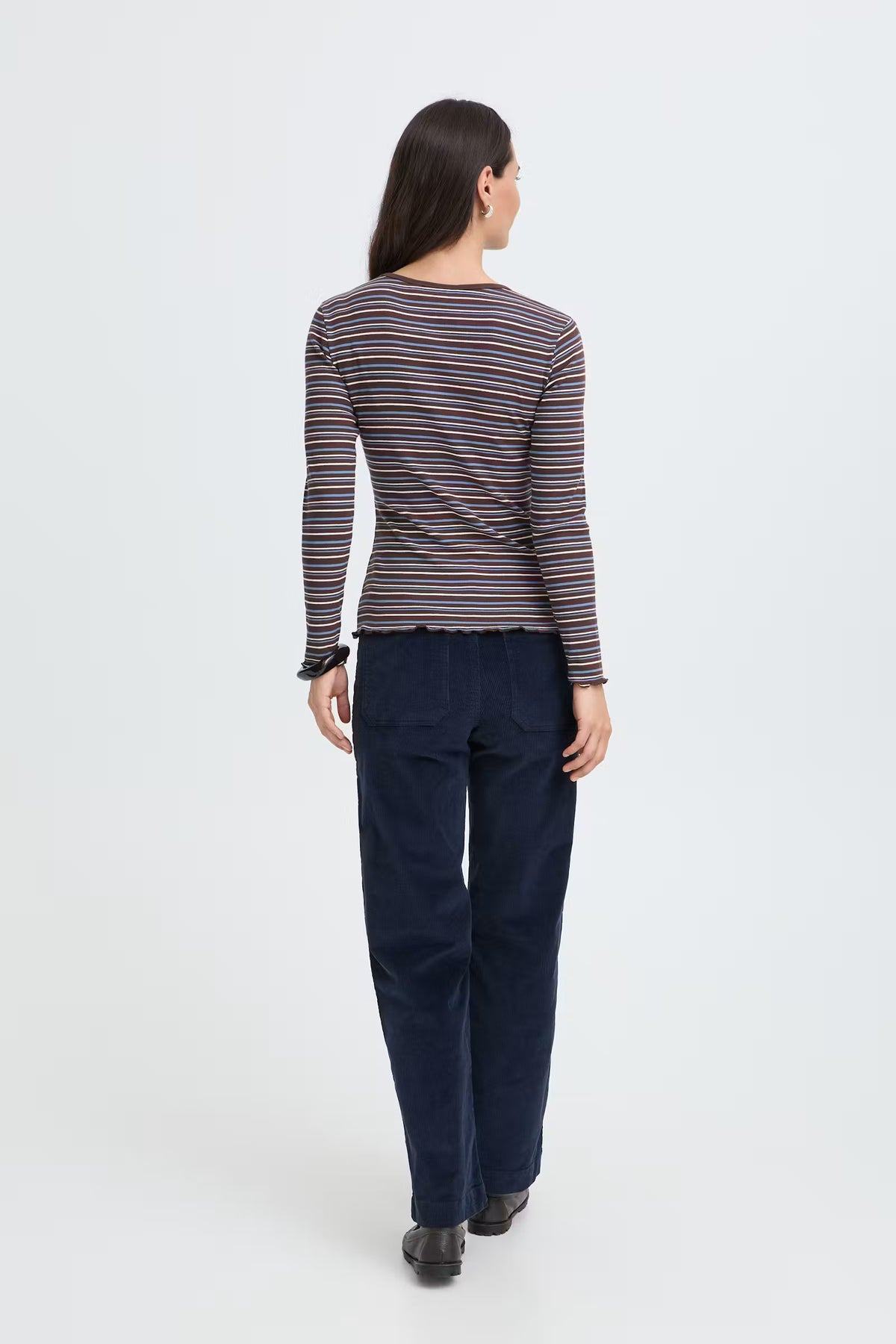 Bytone Long Sleeve T-Shirt (Java Stripe)
