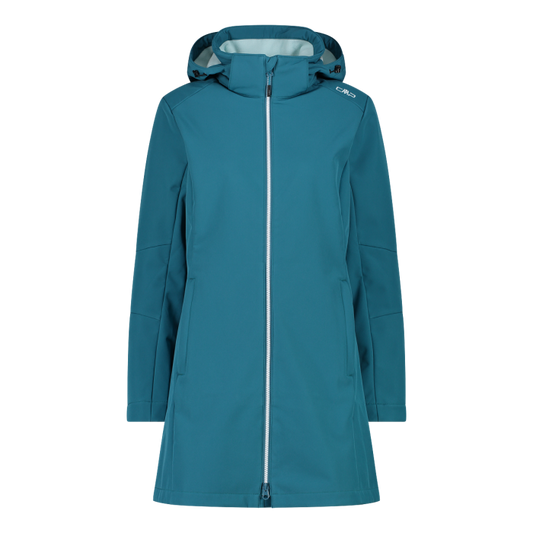 CMP longline softshell jacket