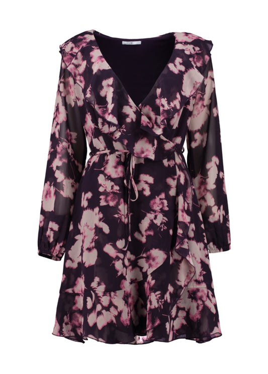 Fo44xy Dress (Dark cherry flower)