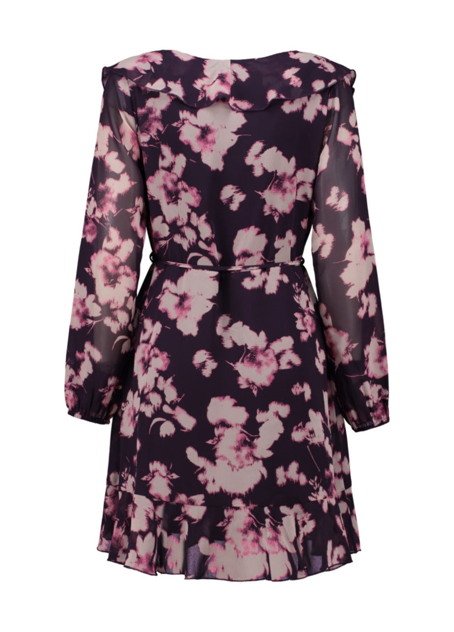 Fo44xy Dress (Dark cherry flower)