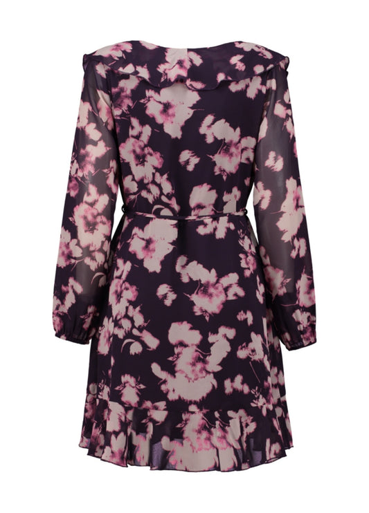 Fo44xy Dress (Dark cherry flower)