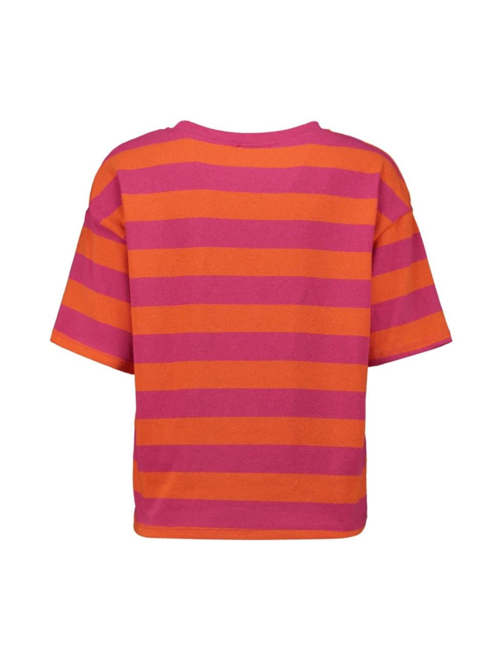 Ge44orgia Top (pink/orange stripe)