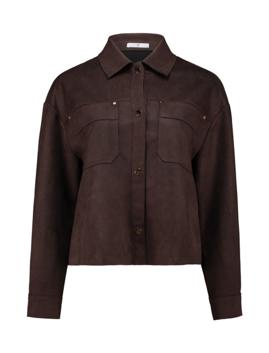 He44ather Jacket (Cocoa)