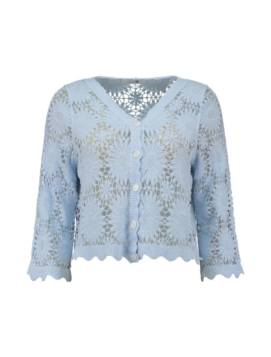 Fi44lou Cardigan Light Blue