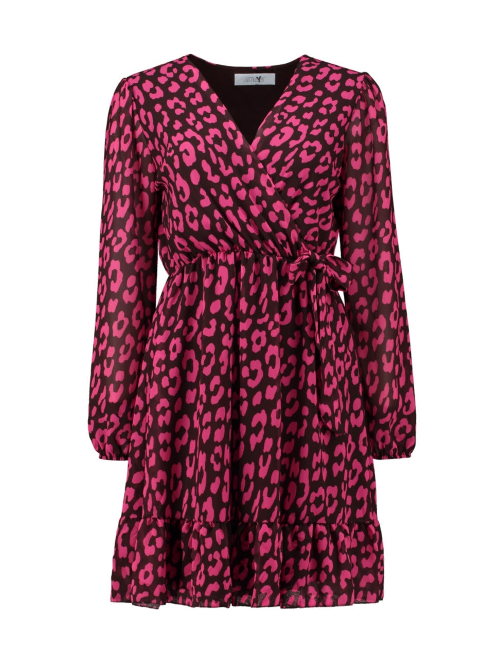 Ro44mina Dress (Cocoa pink leo)
