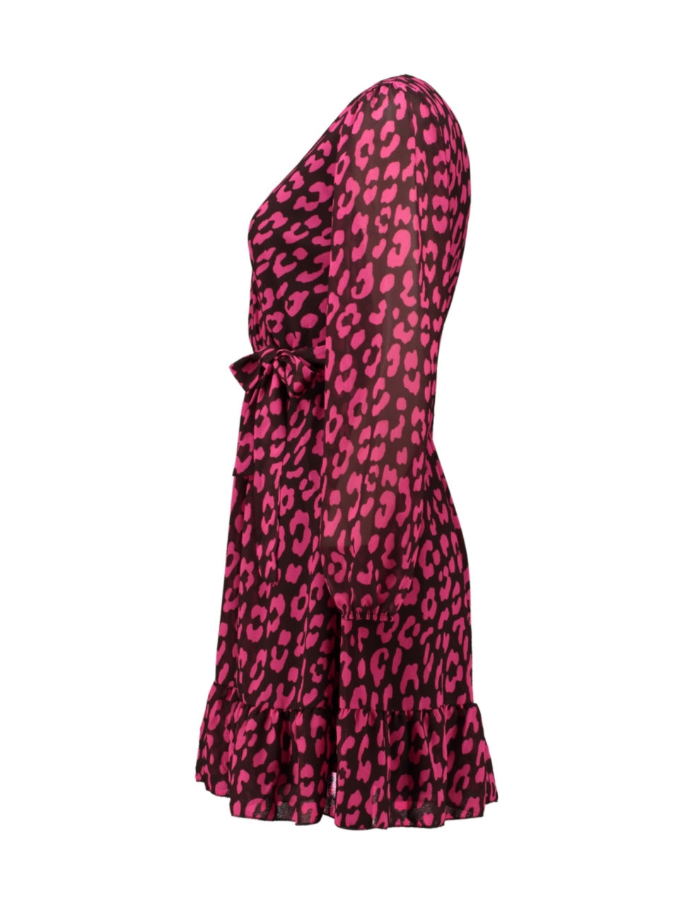 Ro44mina Dress (Cocoa pink leo)