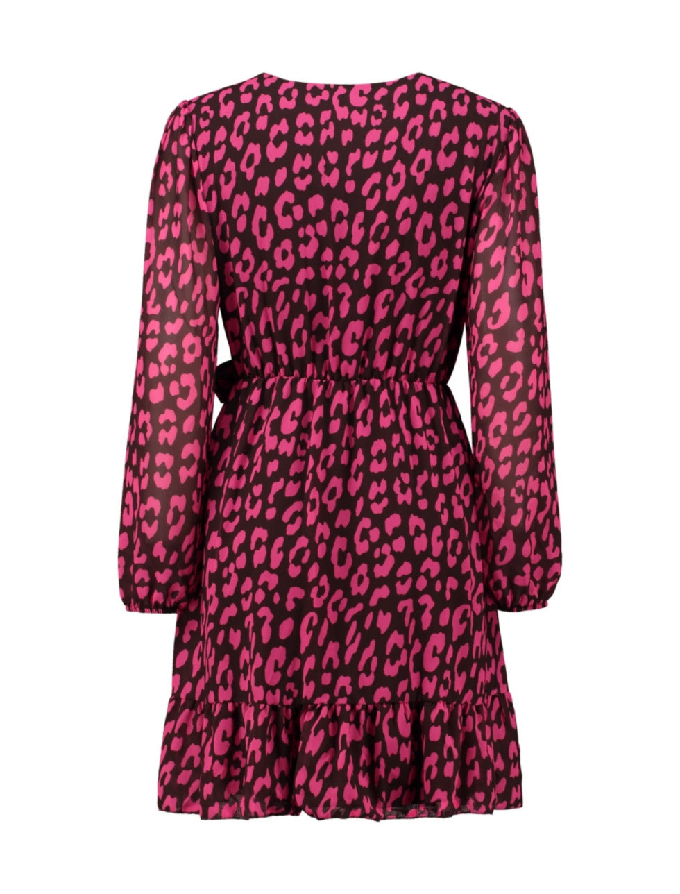 Ro44mina Dress (Cocoa pink leo)