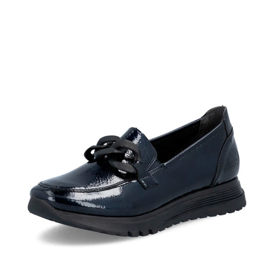 Rieker Blue Loafer 49051-14