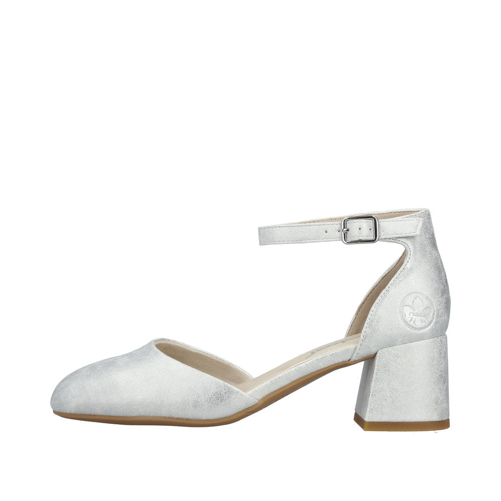 Rieker 44762-90 Silver Heel
