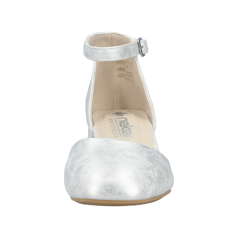 Rieker 44762-90 Silver Heel