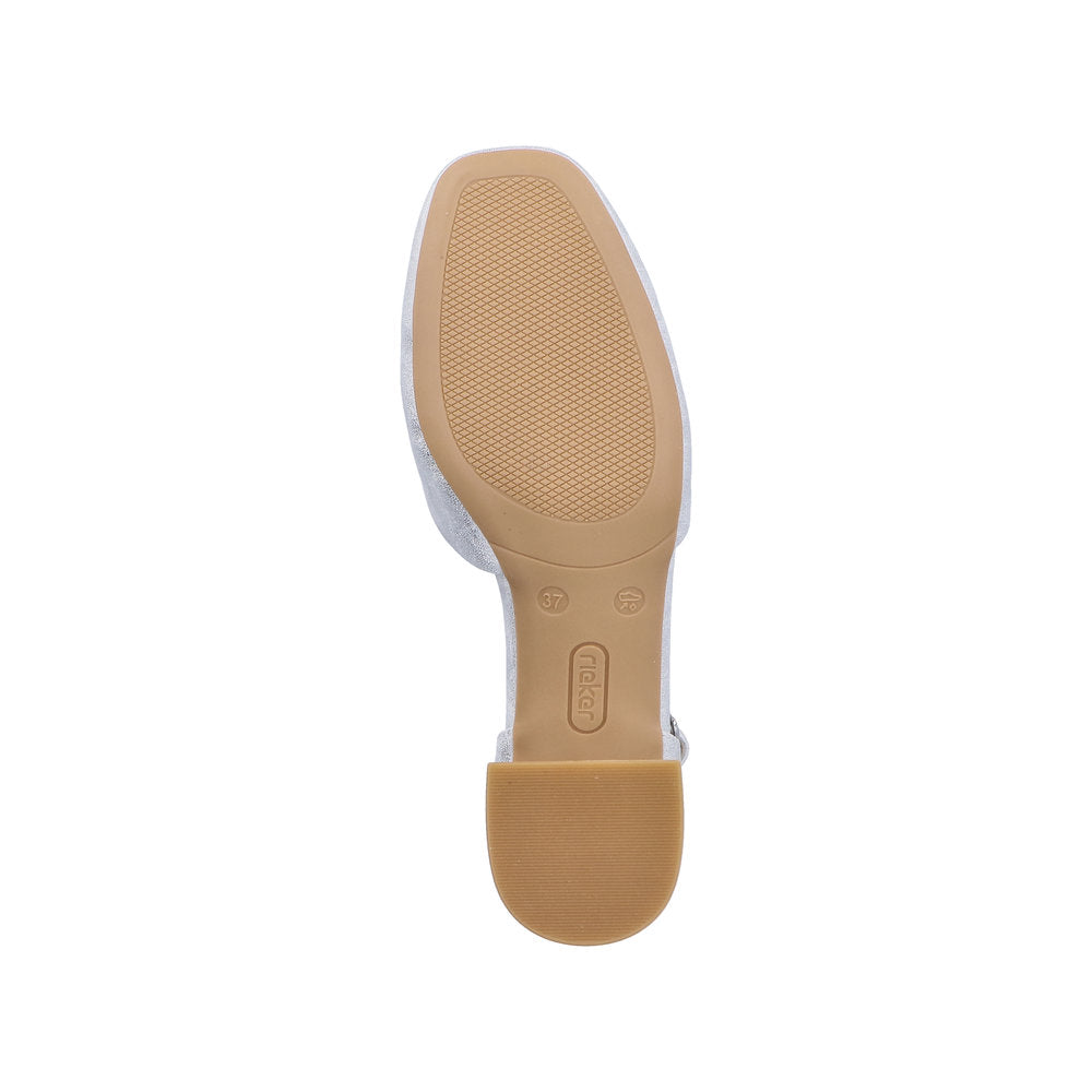 Rieker 44762-90 Silver Heel