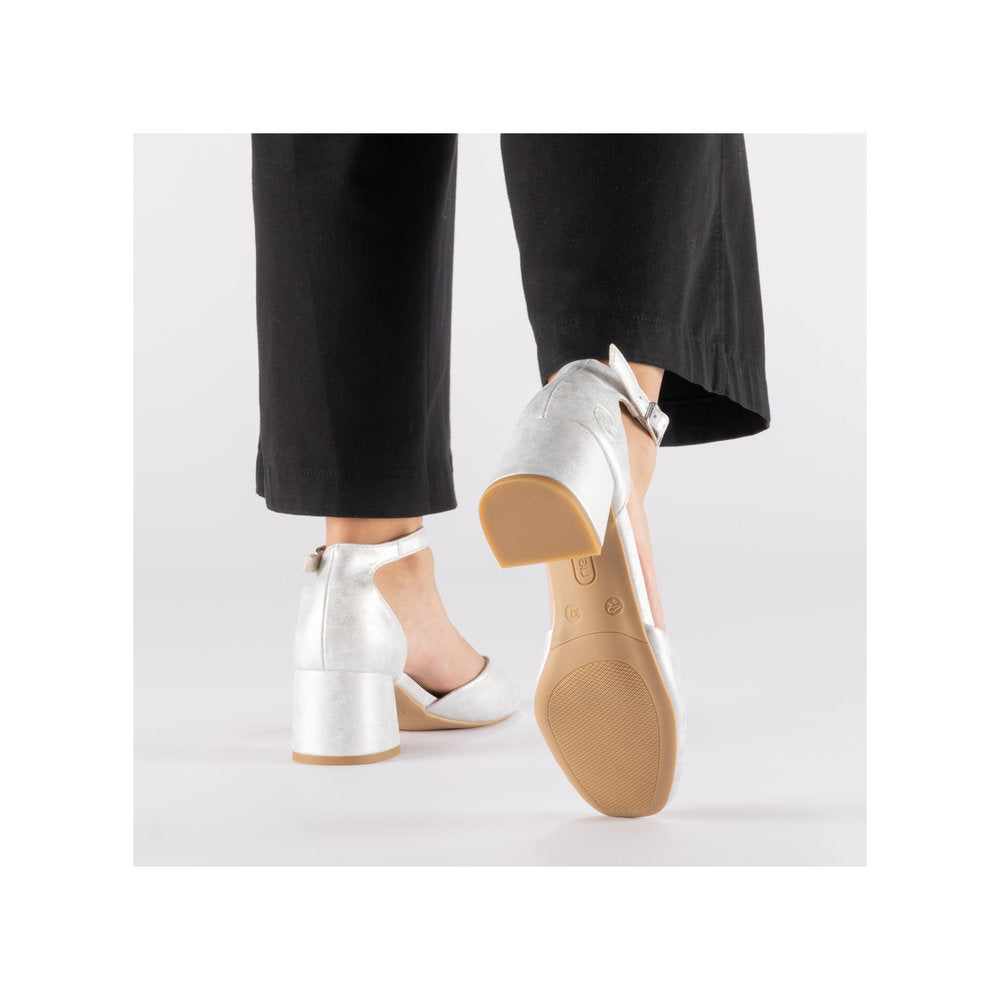Rieker 44762-90 Silver Heel