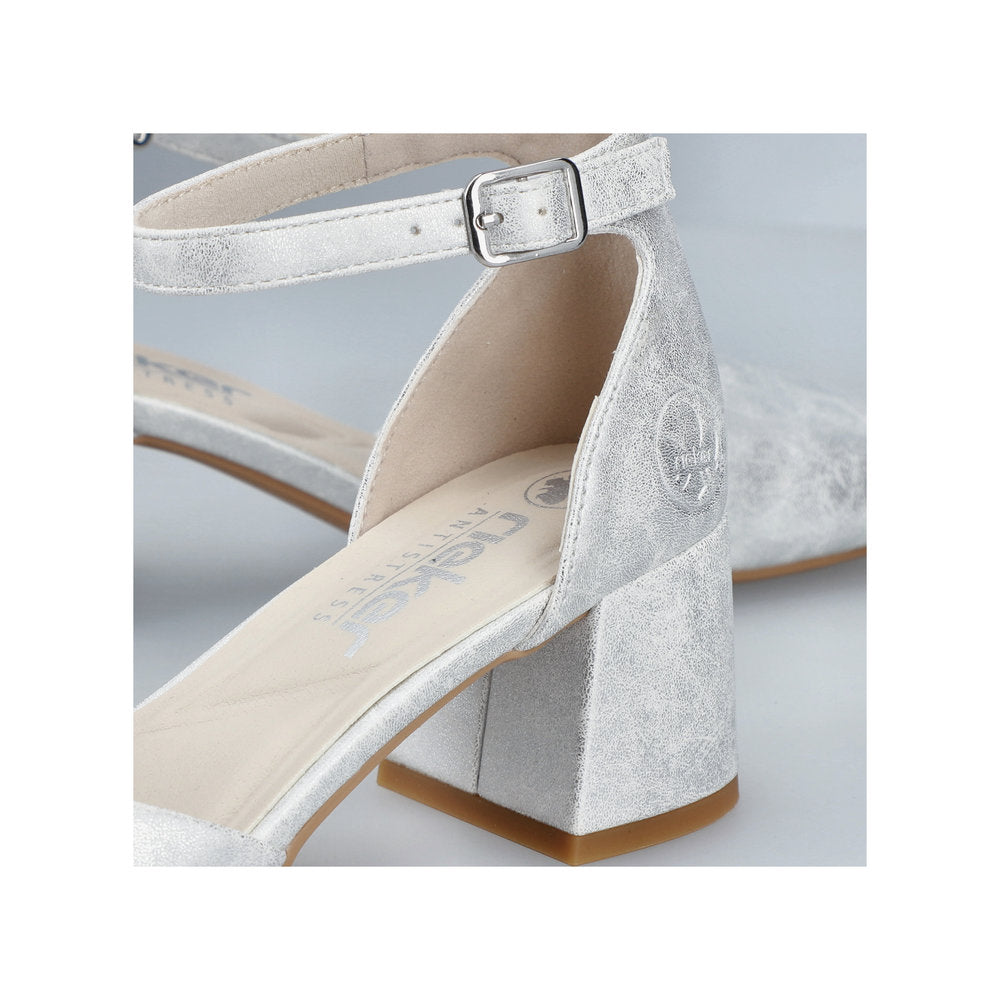 Rieker 44762-90 Silver Heel