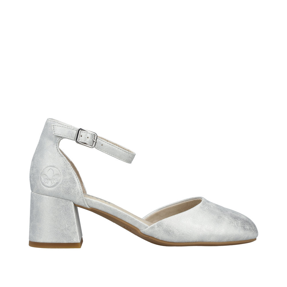Rieker 44762-90 Silver Heel
