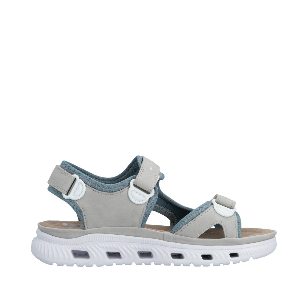Rieker Grey Sandal 64074-40