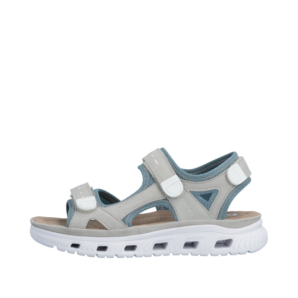 Rieker Grey Sandal 64074-40