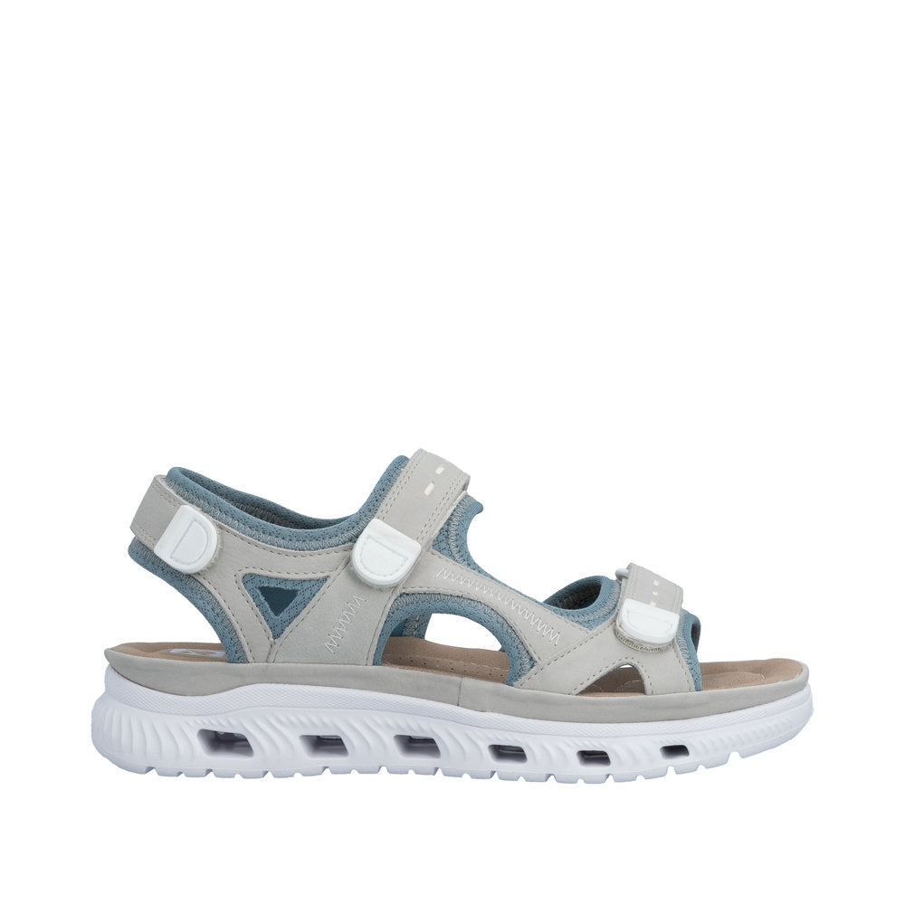 Rieker Grey Sandal 64074-40