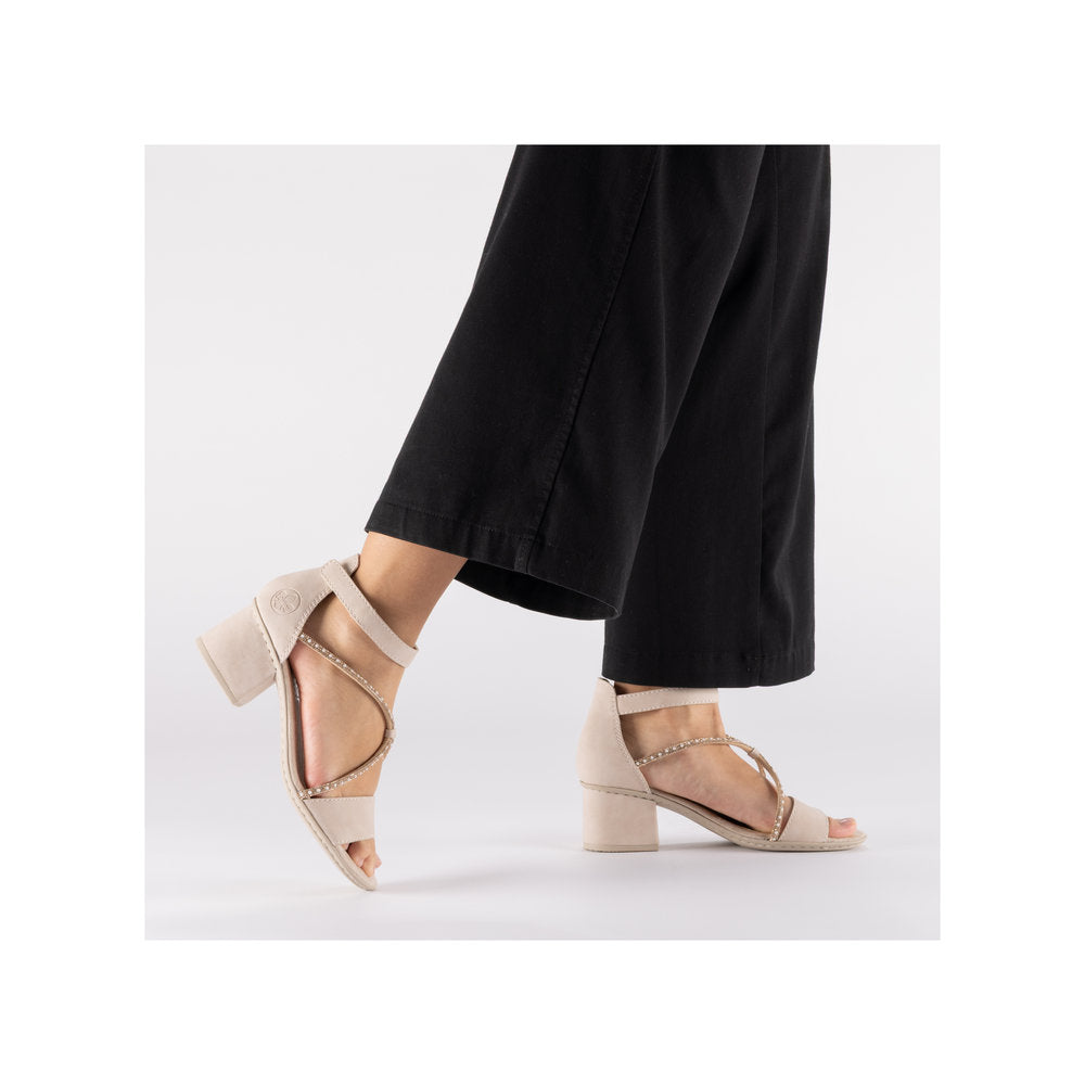 Rieker Pink heel 64654-31