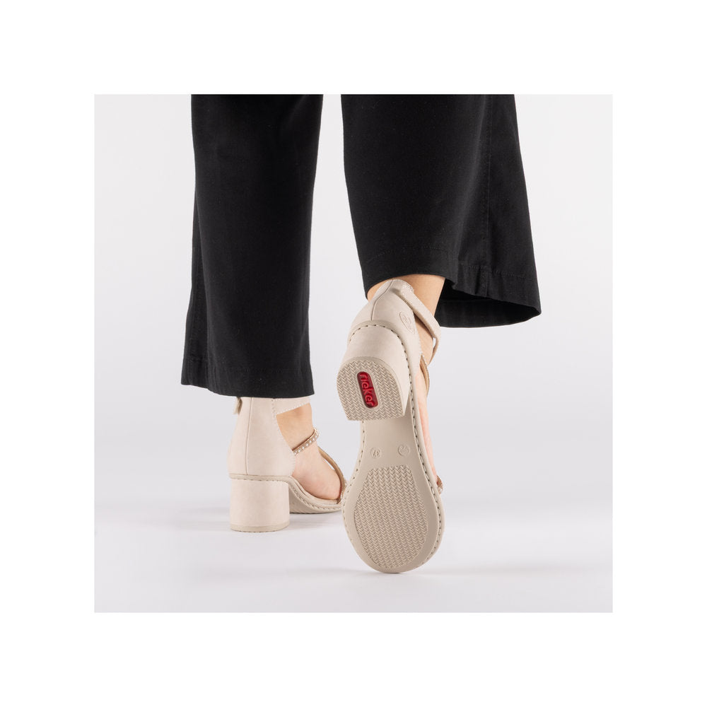 Rieker Pink heel 64654-31