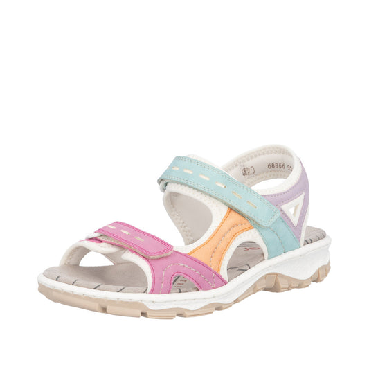 Rieker 68866-92 multi sandal