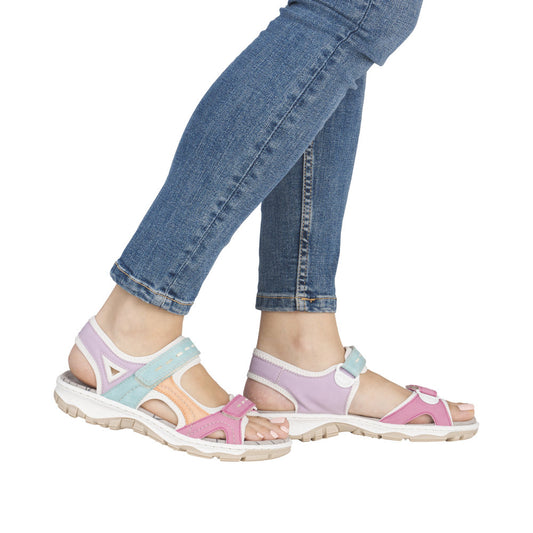 Rieker 68866-92 multi sandal