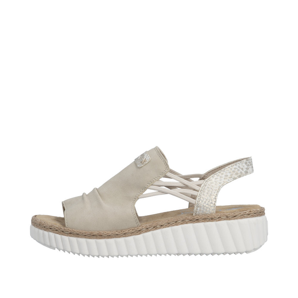 Rieker Beige Sandal 69262-62