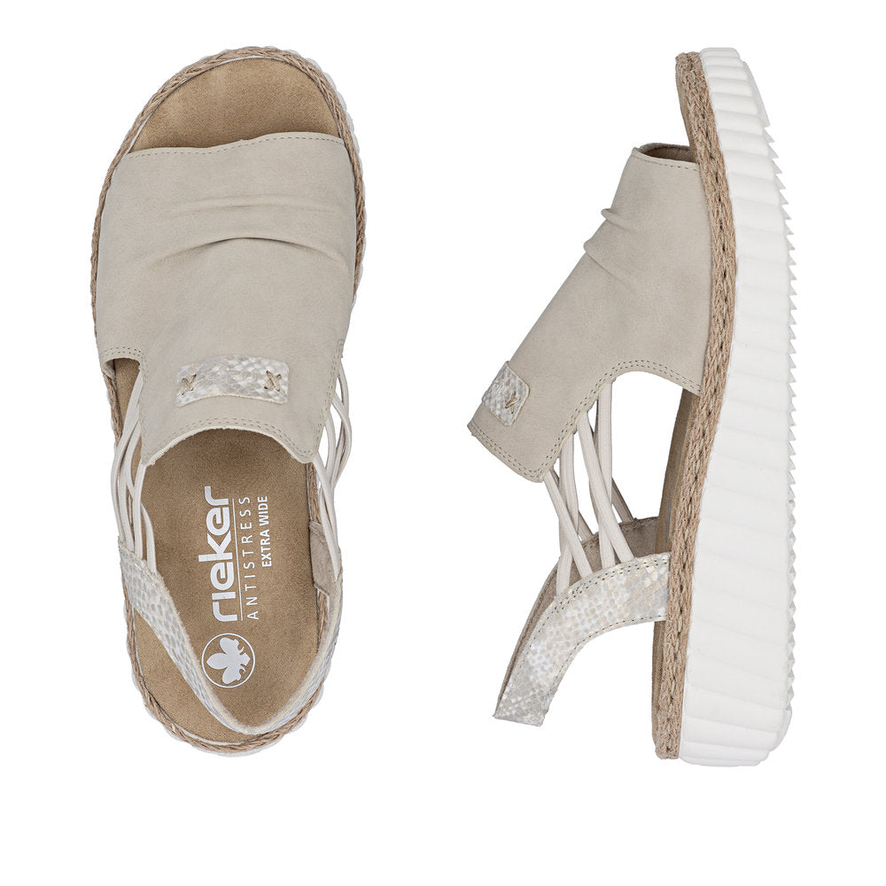 Rieker Beige Sandal 69262-62