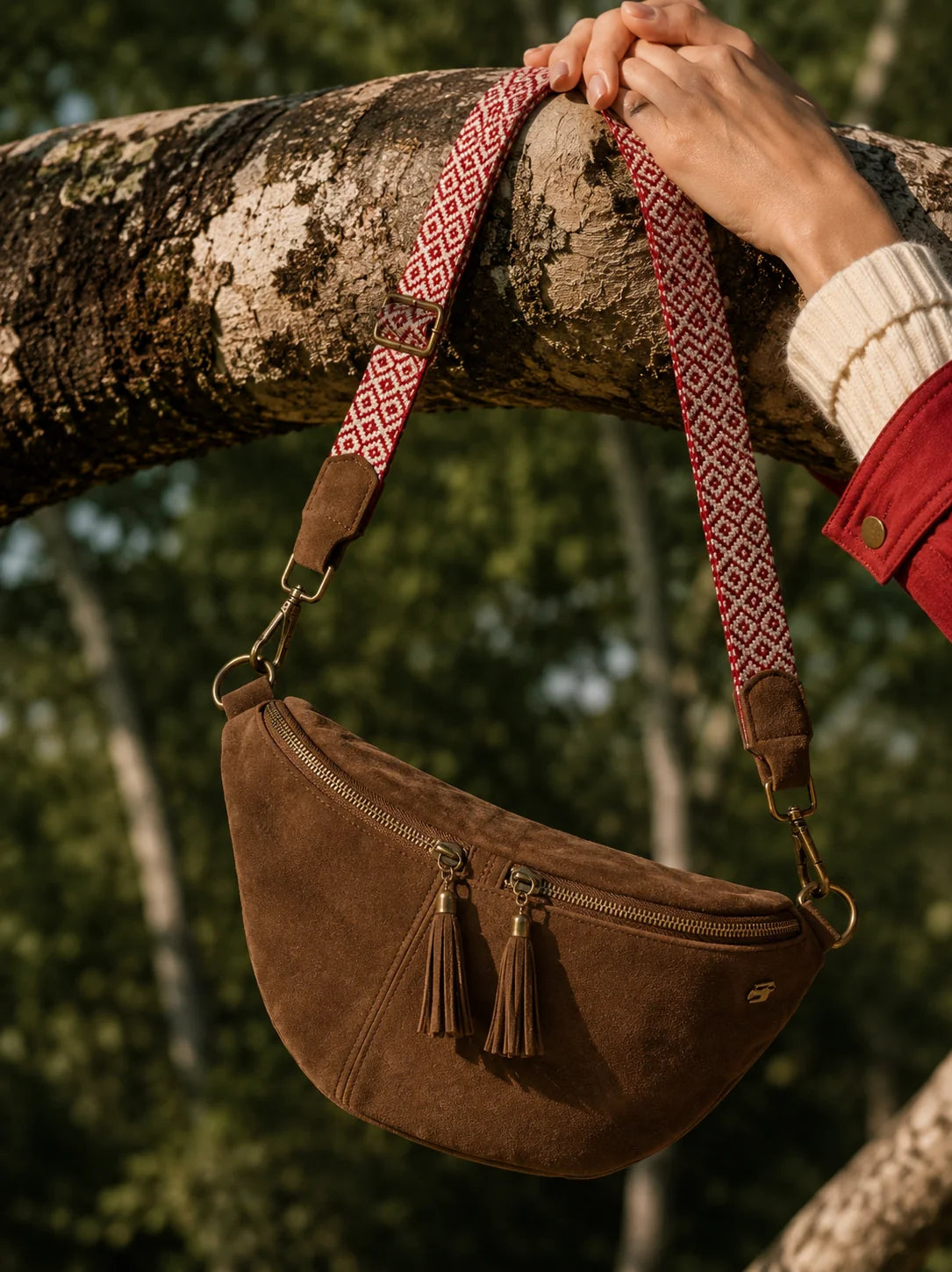 Florence Brown Sling Bag