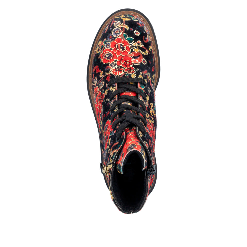 Rieker Floral Boot 72617-90