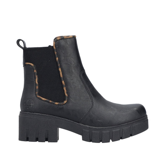 Rieker Black Chelsea Boot 74562-00