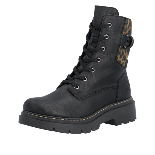 Rieker Black Boot 76724-00