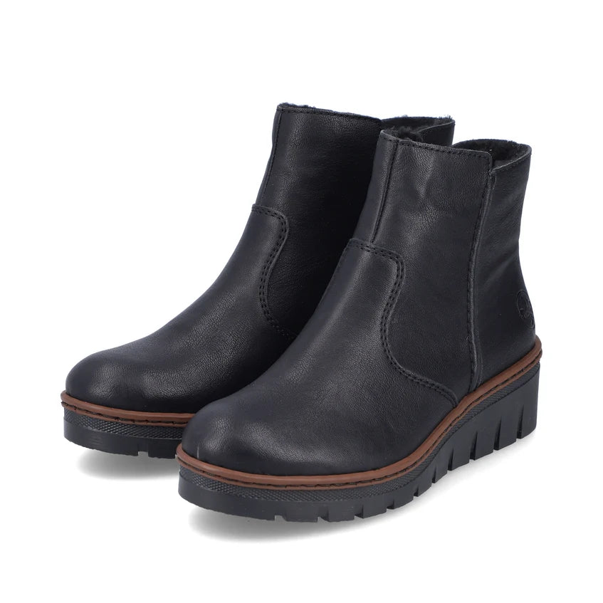 Rieker Black Boot X9165-00