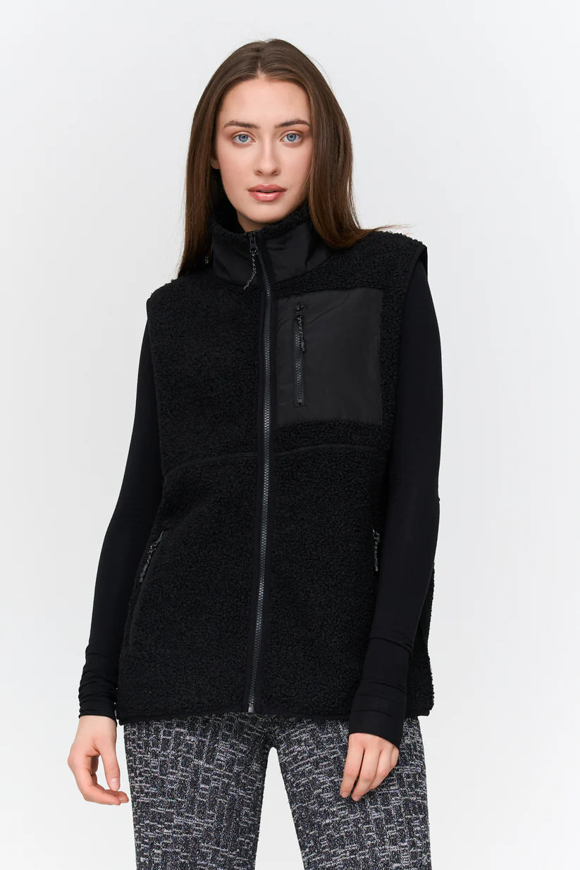 Teddy fleece vest