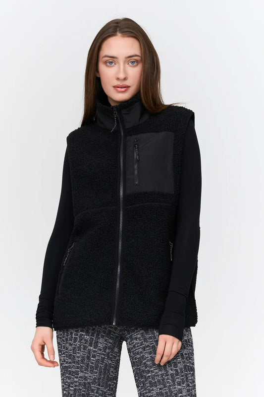 Teddy fleece vest