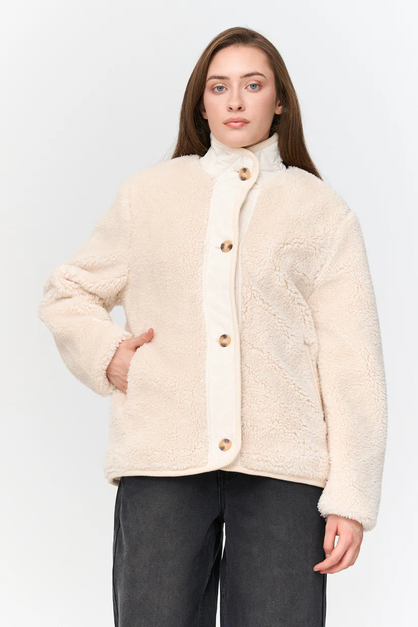 Jacke aus Teddyfell