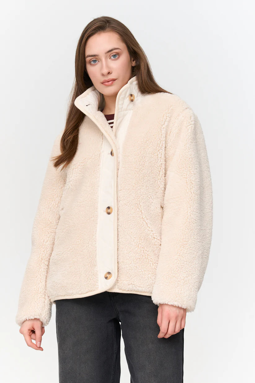 Jacke aus Teddyfell