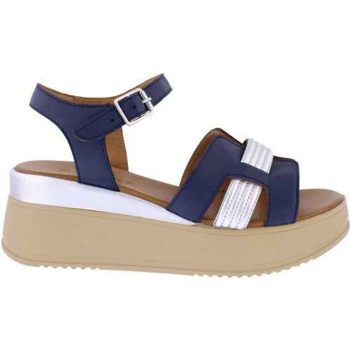 Adesso Eula Navy/Silver Wedge
