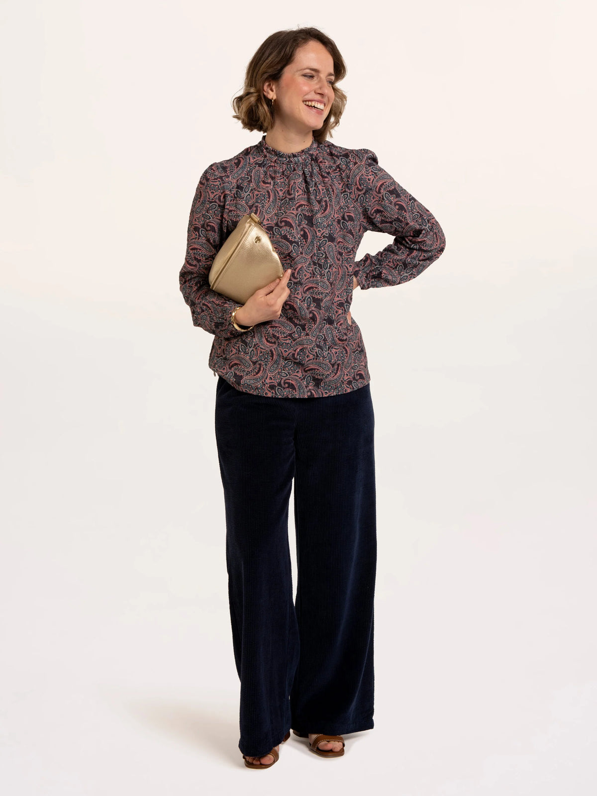 Harriet Gold Sling Bag
