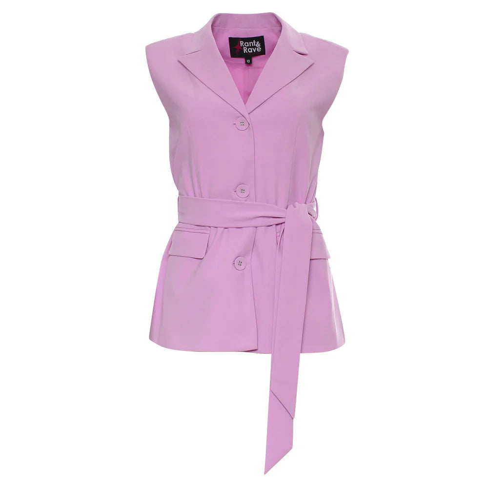 Carla Belted Waistcoat
