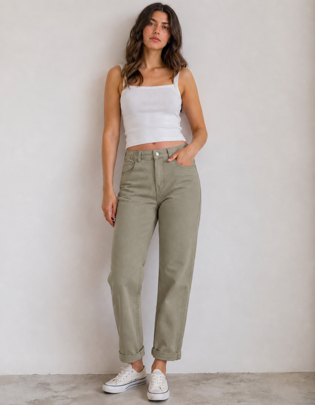 Mi44rell Jean Light Khaki