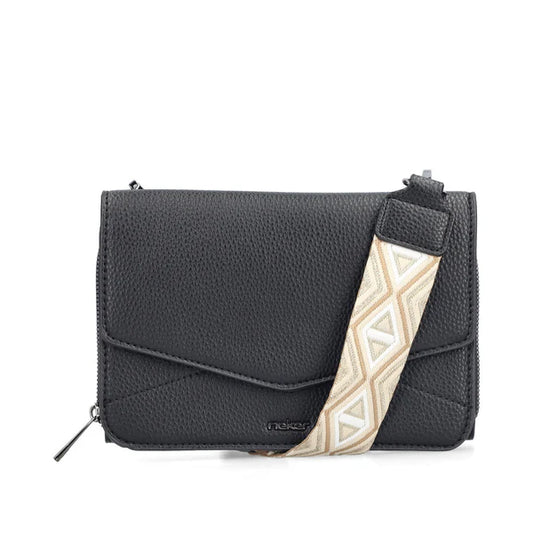 Rieker H1125/00 black crossbody