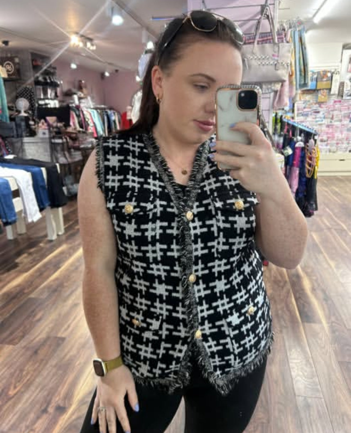 Sleeveless Knitted Vest