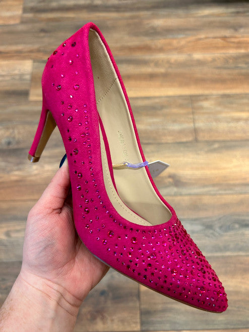 Sheraton Heel (Fuchsia Gems)
