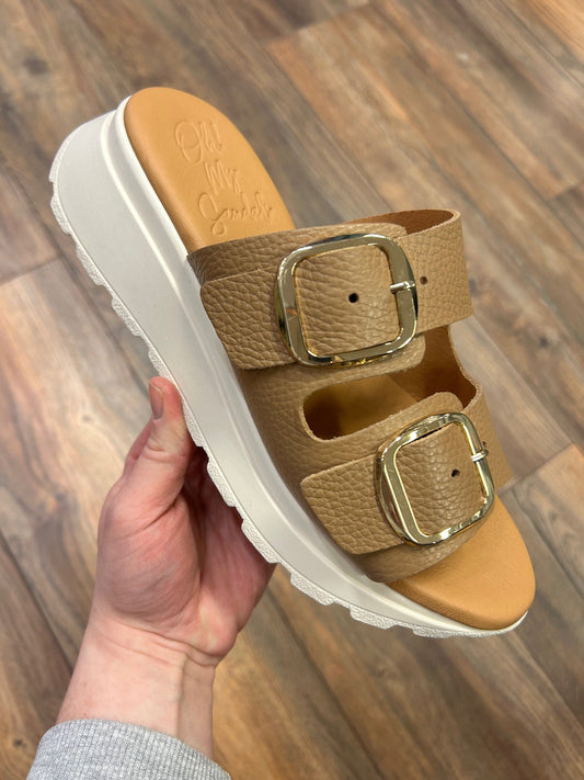 Oh my sandals 5950 taupe sandal